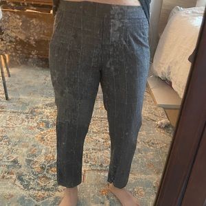 Aritzia checkered slacks